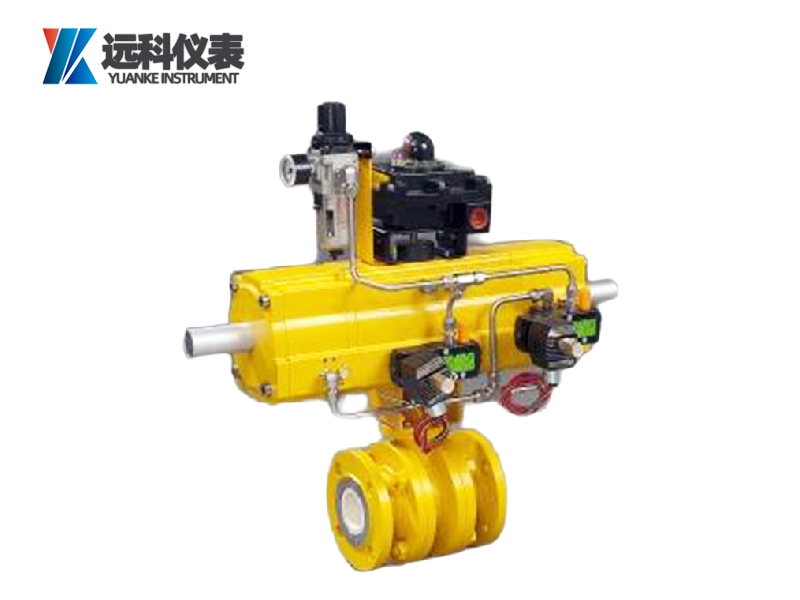 YKRQ4700氣動二段式切斷球閥