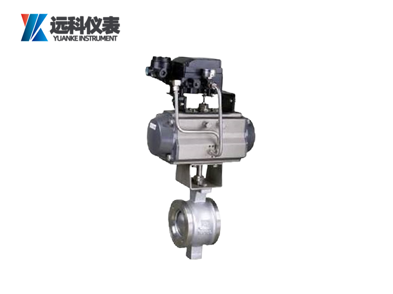 YKV1071氣動V型調節球閥