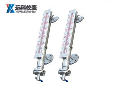 蒸汽夾套磁翻板液位計