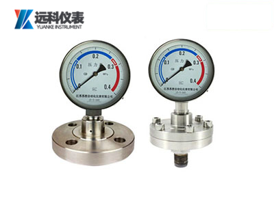 隔膜壓力表